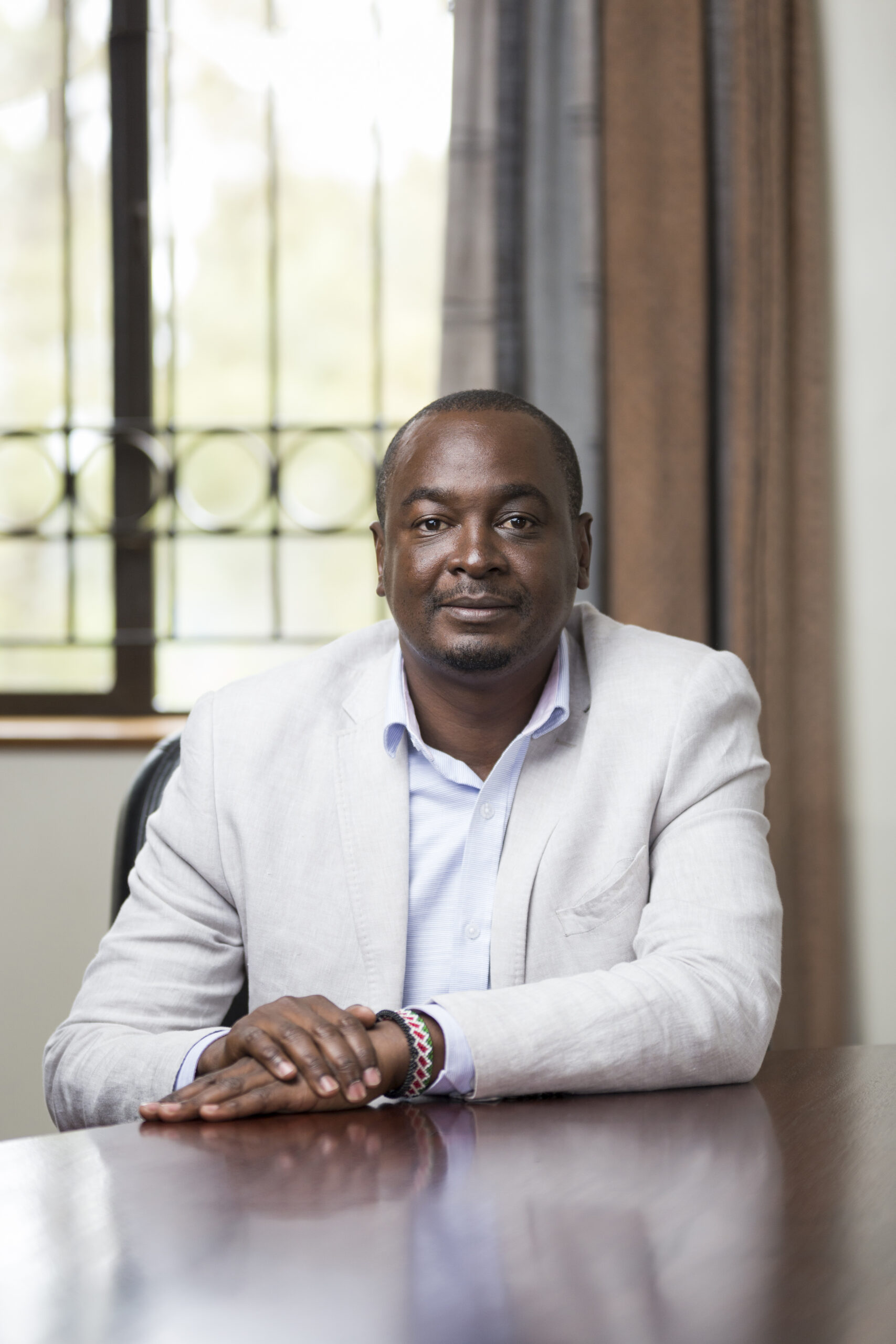 Bikundo Onyari at whiteboard